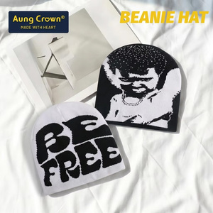 <span class=keywords><strong>Bonnet</strong></span> réversible streetwear, design graphique, <span class=keywords><strong>bonnet</strong></span> d'hiver, <span class=keywords><strong>bonnet</strong></span> pour <span class=keywords><strong>homme</strong></span>, <span class=keywords><strong>bonnet</strong></span> pour femme, bonnets Y2K - Product Image 2