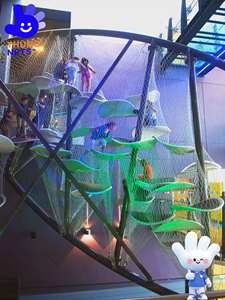 Bán buôn trẻ em của sân chơi ngoài trời thiết bị cho các trường học mẫu giáo Trampoline công viên sử dụng - Product Image 2