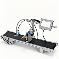 Machine d'impression jet d'encre industrielle à convoyeur, codage automatique de la date de production par lots, impression rouleau-à-roule 70 cm – Offre Spéciale