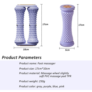 Plantar Fasciitis alat pijat refleksi kaki, Tisu dalam, alat pijat titik tekanan untuk pijat lengkungan, alat rol bola - Product Image 2