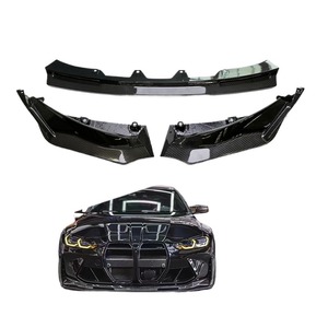 Paraurti Anteriore in Fibra di Carbonio di Alta Qualità Stile V in Tre Pezzi con Splitter Frontale per <span class=keywords><strong>BMW</strong></span> M4 G82 2020+ - Product Image 2