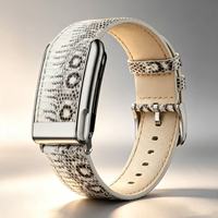 Bracelet de sport réglable en cuir véritable grain lézard multicolore compatible avec le bracelet de poignet Whoop 5.0, vente en gros en stock, expédition rapide