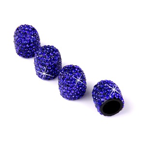 Capuchons de valve de pneu de moto et voiture, décoratifs, effet diamant brillant, pour modification et personnalisation - Product Image 6