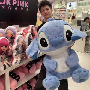 Peluche géante Stitch aux grandes oreilles, jouet pour enfants, très populaire, super douce, doublure en maille, coton PP, grande poupée réconfortante, anniversaire, vente en gros, Lilo - Product Image 3