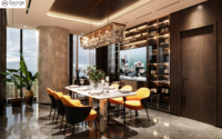 Fournisseur de matériaux de construction tout-en-un, service de dessins 3D, designs de villas, designs de maisons, service de design d'intérieur de maisons de luxe