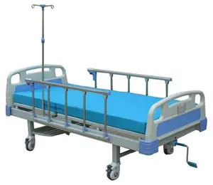 Разные типы односпальных больничных кроватей с ручным управлением больничных кроватей для продажи