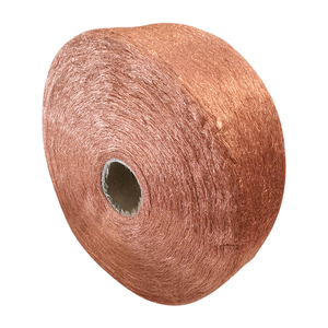 <span class=keywords><strong>Coupe</strong></span> personnalisée 0.05mm Fine fil de laine de fibre de <span class=keywords><strong>cuivre</strong></span> rouge Produit de <span class=keywords><strong>cuivre</strong></span> haut de gamme - Product Image 1