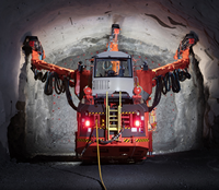 DT1232i Foreuse Jumbo Automatique Souterraine pour l'Exploitation Minière et le Tunnelisation, Neuve, avec Engrenage de Foreuse Rotative, Boîte de Vitesses, Pompe et Noyau de Pompe