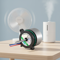 Moteur CC sans balais haute efficacité 24V, moteur BLDC CC 1900 tr/min 21W, moteur de ventilateur