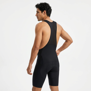 Pantalones Cortos de Ciclismo Ajustados para Hombre, de Spandex y Nailon, con Absorción de Humedad, Negros, Estilo Brief - Product Image 4