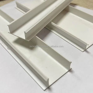 JianWang на заказ ПВХ угловая бусина U-образная наружная настенная Штукатурная канавка - Product Image 2