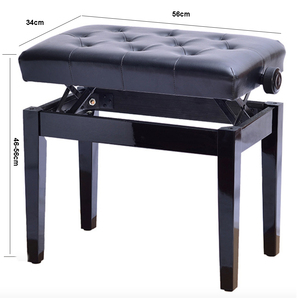 Meilleure vente <span class=keywords><strong>banc</strong></span> <span class=keywords><strong>de</strong></span> piano <span class=keywords><strong>et</strong></span> <span class=keywords><strong>de</strong></span> <span class=keywords><strong>clavier</strong></span> réglable sans stockage <span class=keywords><strong>de</strong></span> livres - Product Image 3