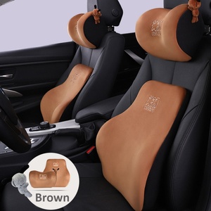 New Material 100% Space <b>Memory</b> Foam <b>Pillow</b> for Driving Headrest Car <b>Pillow</b>, Neck Support Pad Pain Relief Car Neck Support <b>Pillow</b> - Product Image 4