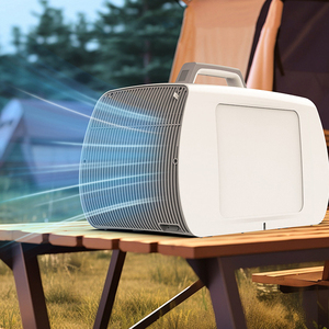 Small Mobile <b>AC</b>/DC <b>Portable</b> Air Conditioner New Heating/Cooling Outdoor <b>Unit</b> With Battery Power Plastic Material Car Home Use - Product Image 4