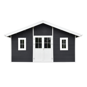 Outdoor Storage Shed Garden Tool House Four Room Big Size HDPE Plastic Transparent Waterproof Set Resin Window Frame Layer Parts
