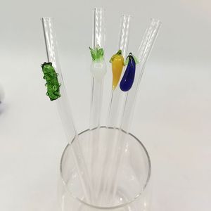 Nueva llegada Bebida ecológica para pajita de vidrio de barra - Product Image 5