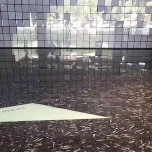 Dalles de pierre fossile noire polie moderne TMZ et dalles de Jura océanique pour salle de bain, meuble-lavabo, cuisine et comptoirs de villa - Product Image 5