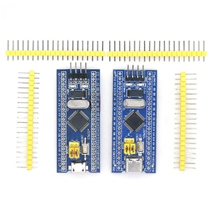STM32F103C8T6 และ STM32F103C6T6 ซีรีส์ STM32F103 บอร์ดพัฒนาไมโครคอนโทรลเลอร์ อินเทอร์เฟซไมโครยูเอสบีสำหรับการทดลองการเรียนรู้ - Product Image 1