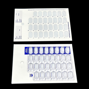 Sistem Kemasan Blister Tray Obat CPET Segel Dingin Bulanan, Kartu Sistem Satu Unit Dosis, Kemasan Buku, Mudah Dilipat, Tanpa Peralatan Tambahan - Product Image 4