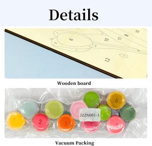 Kit Personalizzato di Pittura a Numeri per Adulti - Set Fai-da-Te con Design Personalizzato, Kit Completo per Decorazione Casa - Product Image 4