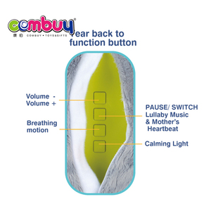 Juguete de Peluche de Elefante con Sonido Musical y Luces para Bebés, para Calmar y Acalmar a los Niños Pequeños - Product Image 2