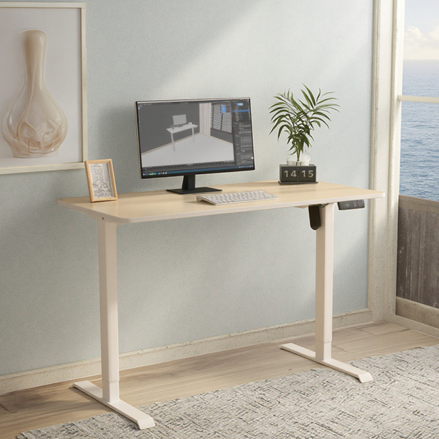 Ergonomic Features for Comfortable Laptop and Computer Office Electric Desk with Adjustable Height