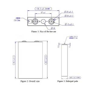 Envío gratis 3,2 V 105ah LF105 Original 3C descarga máxima para el sistema de RV de barco Solar - Product Image 4