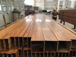 Wow!! Eloxierte polierte elektro phore sische Holz oberfläche <span class=keywords><strong>Aluminium</strong></span> Türrahmen profil Hersteller/Holz farbe <span class=keywords><strong>Aluminium</strong></span> Preis pro kg - Product Image 4