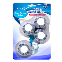 Bloc de bulles bleues pour toilettes / Nettoyant pour cuvette de toilettes / Pastilles pour urinoir 50g / comprimé