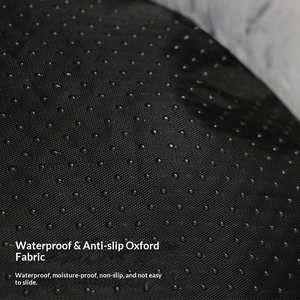 Universelles Winter-Warmes Halbgeschlossenes Katzenbett, Modische Einfarbige Plüsch-Filz-Matratze, Weiches Nest für Katzen und Hunde - Product Image 5