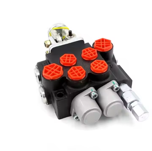 Vanne directionnelle hydraulique manuelle et à commande par joystick de haute qualité Hansen P40-2OT, garantie 1 an pour les équipements de construction - Product Image 1