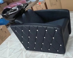 Silla de champú moderna, mueble de salón, lavado de pelo, lavabo de cerámica - Product Image 2