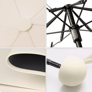 Mini Ultralight Waterproof Compact Iron <b>Frame</b> Manual Folding Umbrella Auto-Close 180g for Japan Korea Rainy Season Travel Gift - Product Image 5