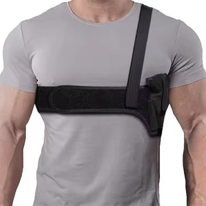 Đa-Mục Đích Ngoài Trời Chiến Thuật Neoprene Vai Bao Da Thoáng Khí Giấu Nách Túi Súng Cho Săn Bắn Linh Hoạt Ngực Công Cụ - Product Image 1