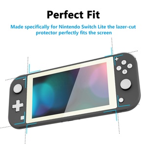 Film de protection anti-choc et anti-rayures en verre trempé pour écran de Nintendo Switch Lite - Product Image 3