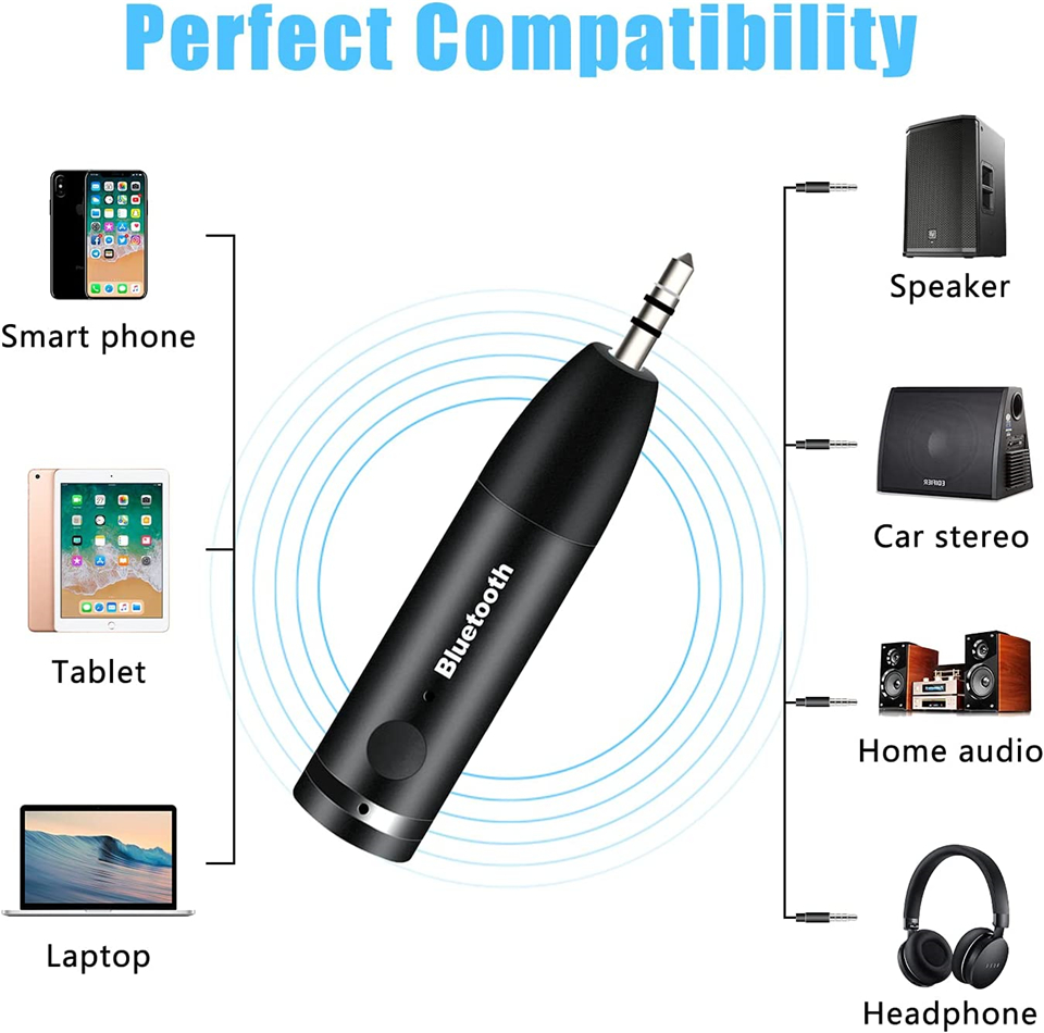 Sans fil Bluetooth voiture récepteur adaptateur mi... - Grandado