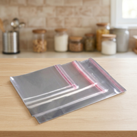 OPP emballage Transparent de qualité alimentaire petit cadeau/alimentaire bande auto-adhésive sac d'emballage transparent avec auto-adhésif
