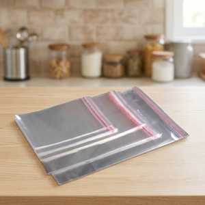 OPP Transparent packing food grade small gift/food self-adhesive strip transparent packaging <b>bag</b> with self adhesive - Product Image 2