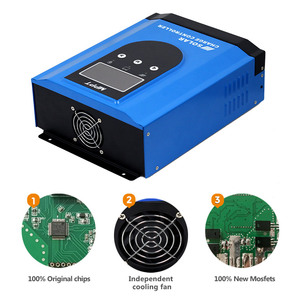 Nouveau régulateur de charge solaire MPPT 12V pour système PV, 10A, 20A, 30A, 40A, 50A, 60A, 80A - Product Image 4