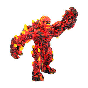 Figuras de Animales de Juguete de PVC Sólido al por Mayor, Simulación de Hipogrifo, <span class=keywords><strong>Golem</strong></span> de Lava - Product Image 3