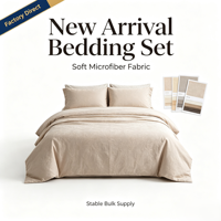 Parure de lit élégante en microfibre, draps imprimés de luxe, qualité supérieure, vente en gros d'usine, prix abordable pour les acheteurs hôteliers et résidentiels