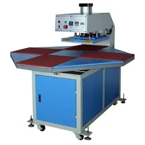 Factory outlet automatic 4 station A4 A3 size pneumatic Industrial rhinestone heat press machine