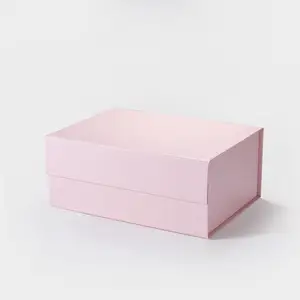 Personalizzato all'ingrosso a5 profondo rosa cura della pelle confezione del prodotto chiusura magnetica di vendita al dettaglio di scatole regalo