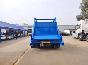 Dongfeng RHD Mini Skip <b>Bin</b> Truck 3cbm Garbage Collection Vehicle for Sale - Product Image 5