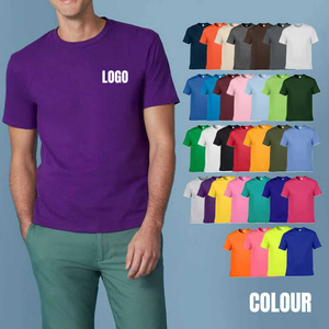 Bán Buôn Tùy Chỉnh 100% Cotton T-Shirts 180gsm Trống Quá Khổ Đào Tạo Tee Ngắn Tay Áo Vòng Cổ Cộng Với Kích Thước Thoáng Khí T-Shirt - Product Image 1