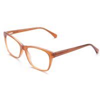 Elan Optical RD26078 – Monture de lunettes classique rectangulaire de qualité supérieure, monture complète en acétate pour femme, écologique