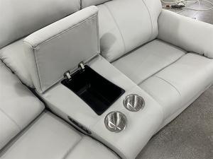 Chaise inclinable électrique de double de cinéma de sofa de Recliner de cinéma à la maison moderne pour le Home cinéma - Product Image 4