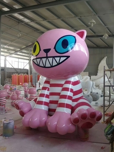 3D印刷サービス等身大樹脂ガラス幾何学彫刻小道具像 - Product Image 4