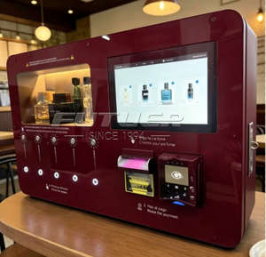 <span class=keywords><strong>Distributeur</strong></span> automatique de parfum en métal à capacité personnalisable, fonction SDK, écran tactile et Wi-Fi, paiement multiple - Product Image 4