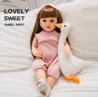 Poupée réaliste bébé fille reborn, interactive et parlante, en vinyle souple, jouet nouveau-né réaliste pour enfants, cadeau d'anniversaire